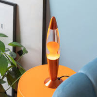 Present Time Table Lamp Funky Rocket Lava